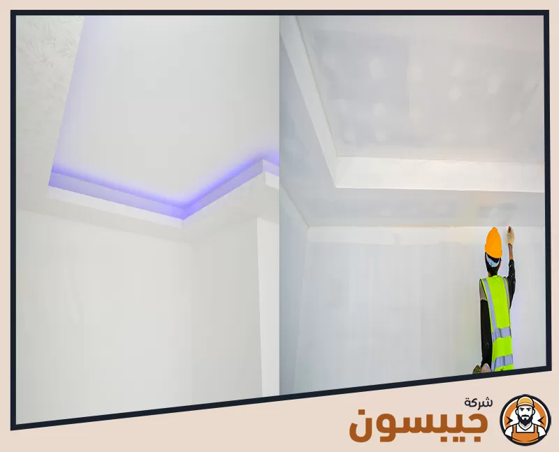 اشكال مختلفة للجبس في الغرف